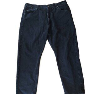 Wrangler Men's Relaxed Fit Black Jeans Size 40x30